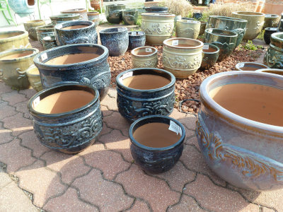 decorative pottery